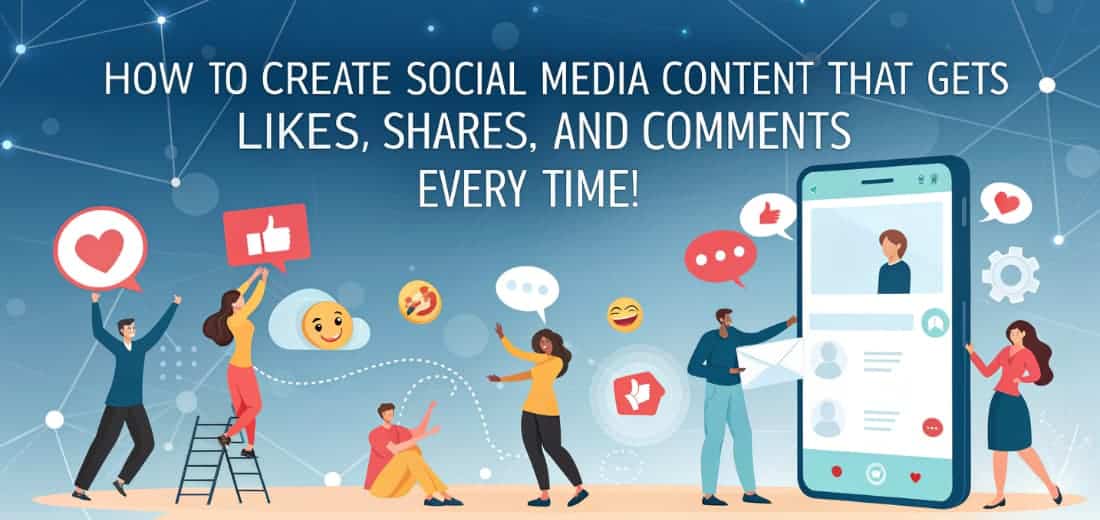 How to Create Social Media Content That Gets Likes, Shares, and Comments—Every Time!